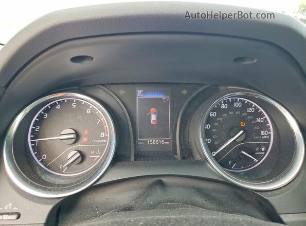 4T1G11AK3LU390165 2020 TOYOTA CAMRY Blue Vista del cuadro de instrumentos
