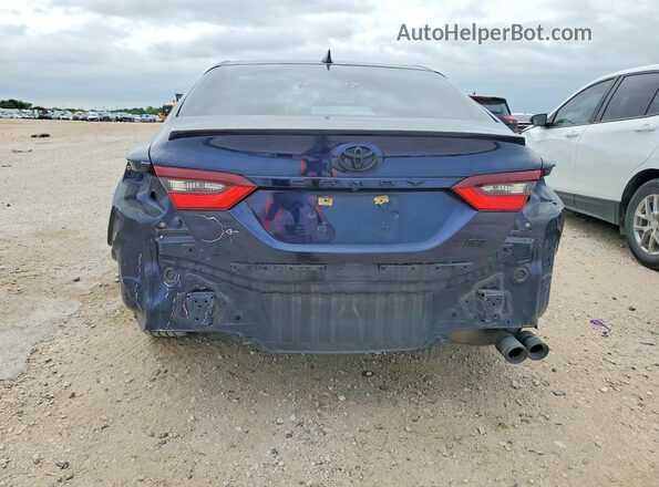 4T1G11AK3MU534301 2021 TOYOTA CAMRY Blue Հետևի տեսք