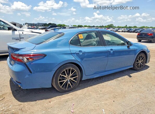 4T1G11AK3PU133075 2023 TOYOTA CAMRY Синий Задняя правая четверть