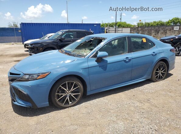 4T1G11AK3PU133075 2023 TOYOTA CAMRY Синий 