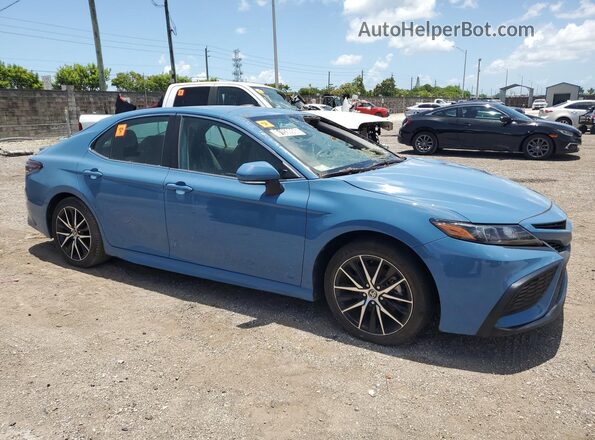 4T1G11AK3PU133075 2023 TOYOTA CAMRY Синий Вид наклейки с VIN-кодом