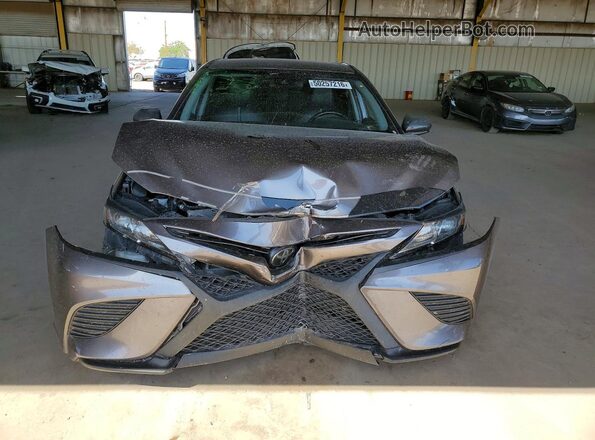 4T1G11AK4LU344926 2020 TOYOTA CAMRY Gray Front view