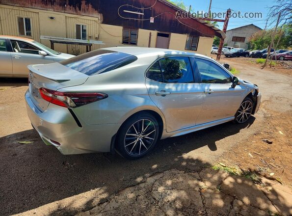 4T1G11AK4MU514641 2021 TOYOTA CAMRY Gray Trasero derecho
