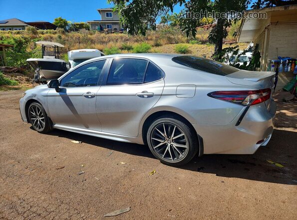 4T1G11AK4MU514641 2021 TOYOTA CAMRY Gray Trasero izquierdo