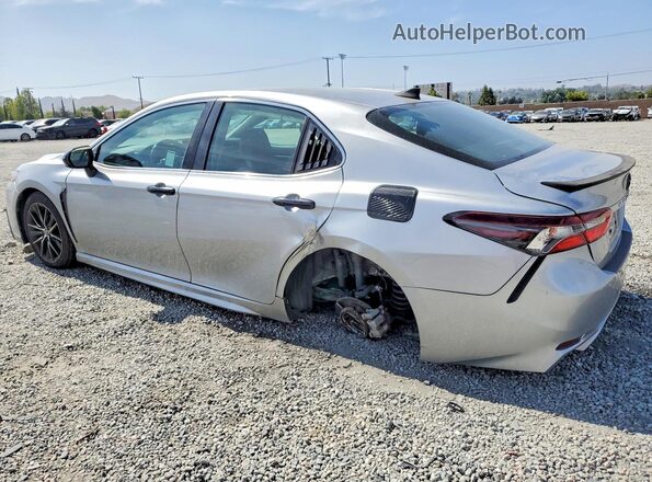 4T1G11AK4MU558025 2021 TOYOTA CAMRY Gray Rear left