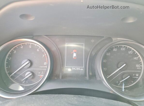 4T1G11AK4MU558025 2021 TOYOTA CAMRY Gray Instrument cluster view