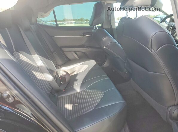 4T1G11AK6LU328811 2020 TOYOTA CAMRY Black Rear seats view