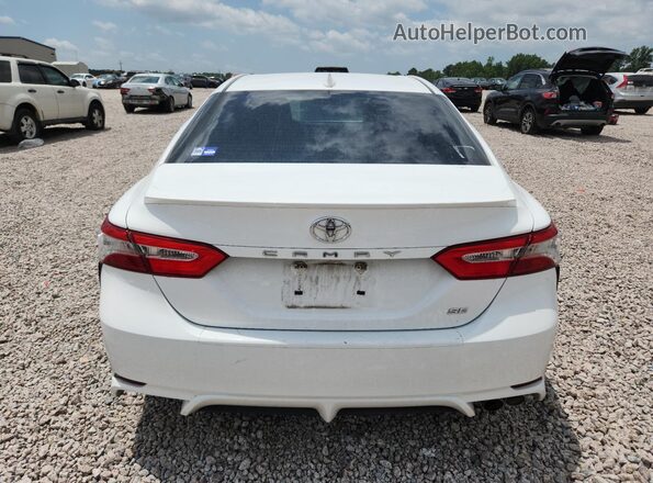 4T1G11AK6LU861659 2020 TOYOTA CAMRY White უკანა ხედი