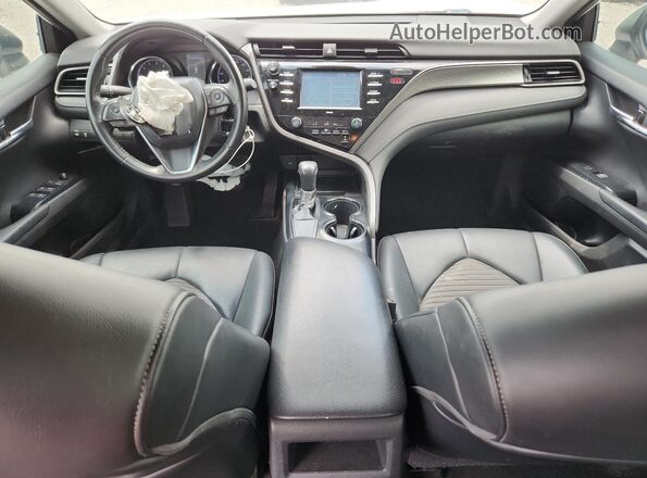 4T1G11AK6LU861659 2020 TOYOTA CAMRY White წინა პანელის ხედი