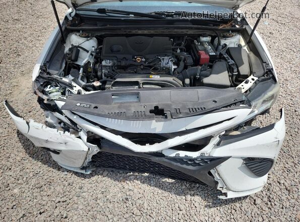 4T1G11AK6LU861659 2020 TOYOTA CAMRY White უკანა სალონის ხედი