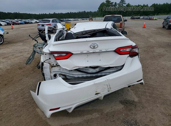 4T1G11AK6MU409695 2021 TOYOTA CAMRY White Հետևի տեսք
