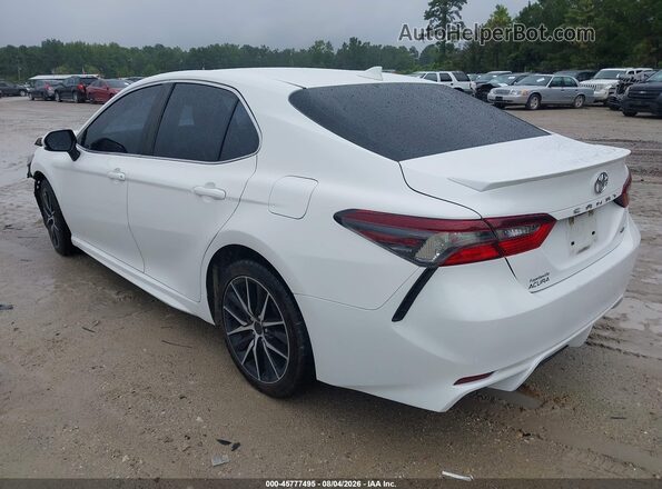 4T1G11AK6MU575764 2021 TOYOTA CAMRY White Rear left