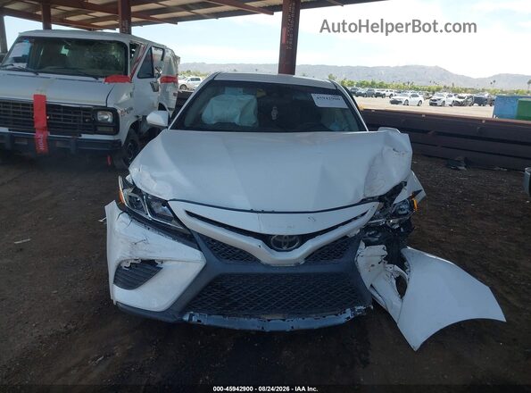 4T1G11AK7LU302427 2020 TOYOTA CAMRY Белый Вид спереди