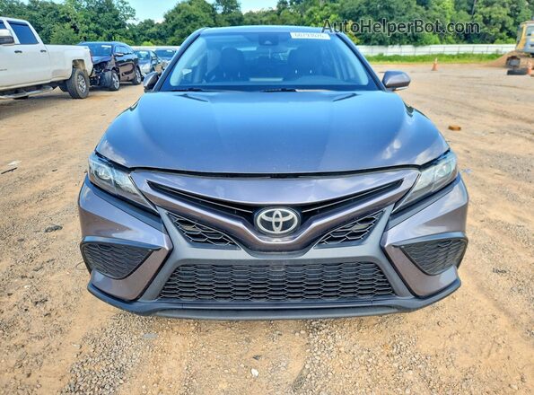 4T1G11AK8MU434193 2021 TOYOTA CAMRY Серый Вид спереди