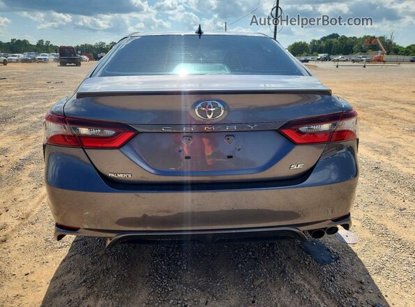 4T1G11AK8MU434193 2021 TOYOTA CAMRY Серый Вид сзади