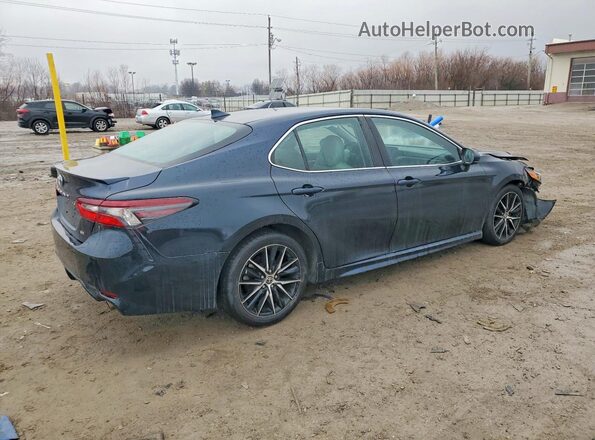 4T1G11AK8MU605833 2021 TOYOTA CAMRY Blue უკანა მარჯვენა