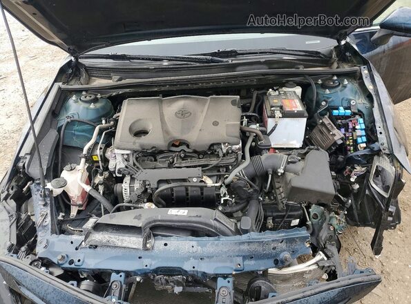 4T1G11AK8MU605833 2021 TOYOTA CAMRY Blue უკანა სალონის ხედი