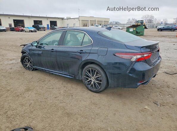 4T1G11AK8MU605833 2021 TOYOTA CAMRY Blue უკანა მარცხენა