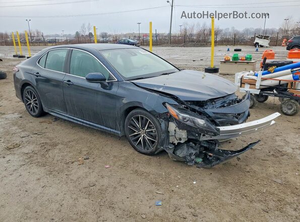 4T1G11AK8MU605833 2021 TOYOTA CAMRY Blue წინა მარჯვენა