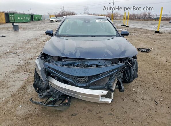 4T1G11AK8MU605833 2021 TOYOTA CAMRY Blue წინა ხედი