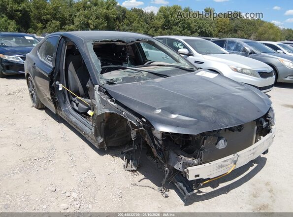 4T1G11AK9LU949105 2020 TOYOTA CAMRY Black Դիմացի տեսք