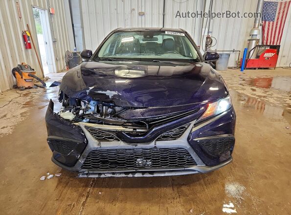4T1G11AK9MU482124 2021 TOYOTA CAMRY Purple Դիմացի տեսք
