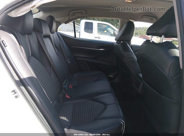 4T1G11AKXMU402863 2021 TOYOTA CAMRY White VIN კოდის სტიკერის ხედი