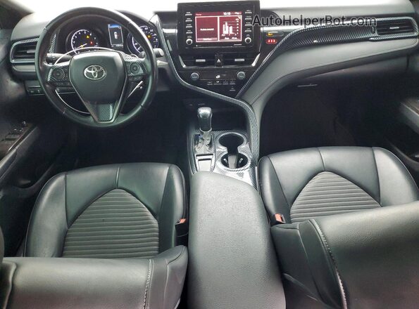 4T1G11AKXMU409263 2021 TOYOTA CAMRY Gray Вид панелі приладів