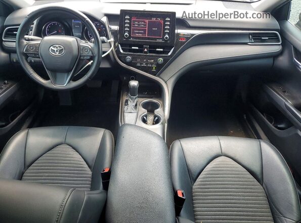 4T1G11AKXMU472802 2021 TOYOTA CAMRY Gray Առջևի վահանակի տեսք