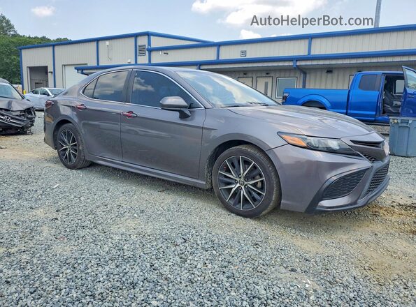4T1G11AKXMU472802 2021 TOYOTA CAMRY Gray Առջևի աջ