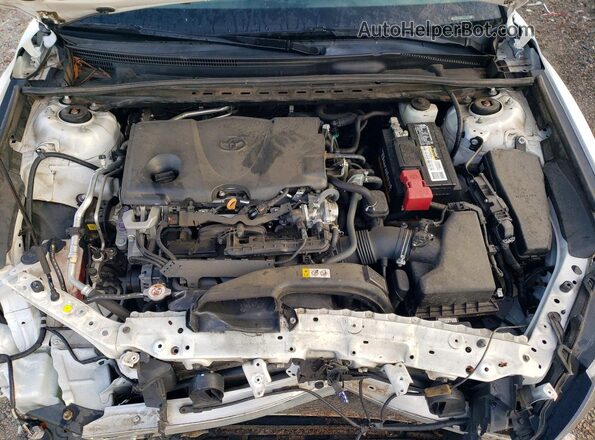 4T1G11AKXMU527216 2021 TOYOTA CAMRY White უკანა სალონის ხედი