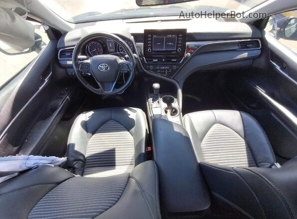 4T1G11AKXPU817122 2023 TOYOTA CAMRY Черный Вид панели приборов