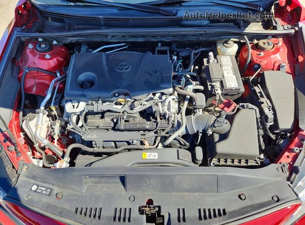 4T1G11BK2MU020082 2021 TOYOTA CAMRY Red Vista interior trasera