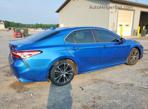 4T1G11BK5LU009589 2020 TOYOTA CAMRY Blue უკანა მარჯვენა