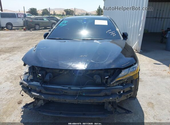 4T1G11BK5MU045851 2021 TOYOTA CAMRY Черный Вид задней части салона