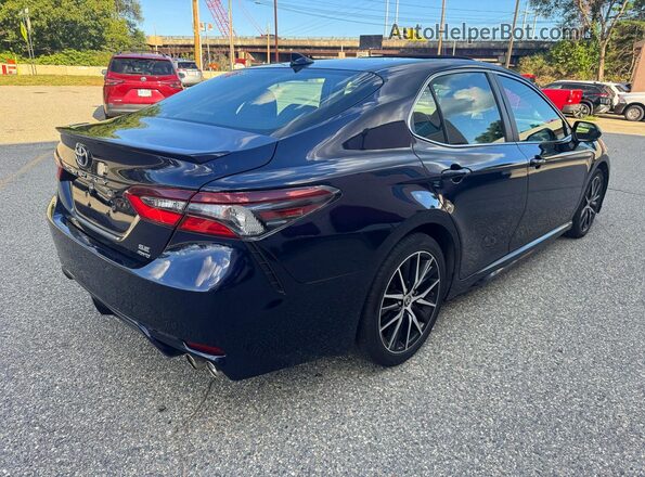 4T1G11BK5NU050761 2022 TOYOTA CAMRY Blue Вид задньої частини салону