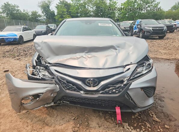 4T1G11BK6LU005356 2020 TOYOTA CAMRY Серебряный Вид спереди