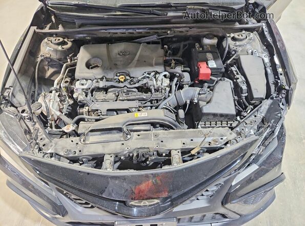 4T1G11BK6NU069318 2022 TOYOTA CAMRY Black Rear interior view