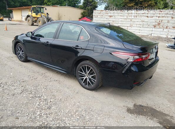 4T1G11BKXNU072299 2022 TOYOTA CAMRY Black Задня ліва чверть