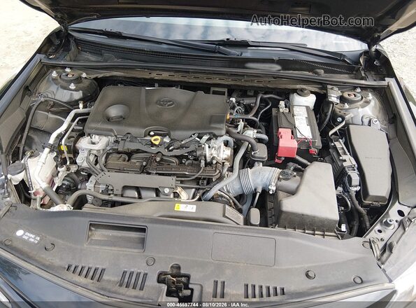 4T1G11BKXNU072299 2022 TOYOTA CAMRY Black Вид ззаду