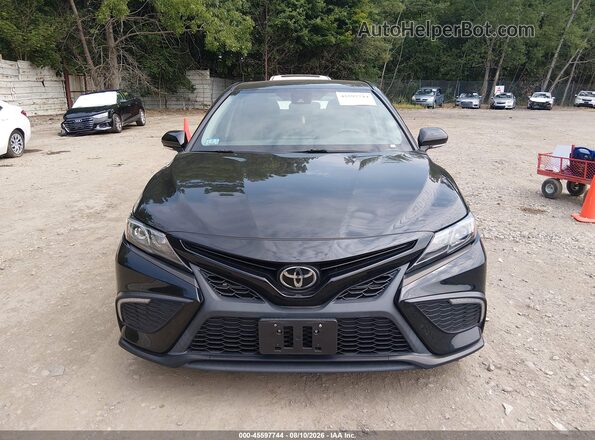 4T1G11BKXNU072299 2022 TOYOTA CAMRY Black Вид щитка приладів