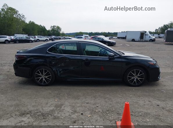 4T1G11BKXNU072299 2022 TOYOTA CAMRY Black Вид задньої частини салону