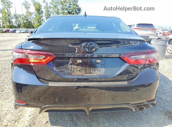 4T1G11BKXPU075089 2023 TOYOTA CAMRY Black Vista trasera