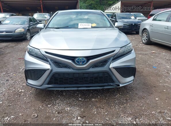4T1G31AK1MU557473 2021 TOYOTA CAMRY Серебряный Вид щитка приборов