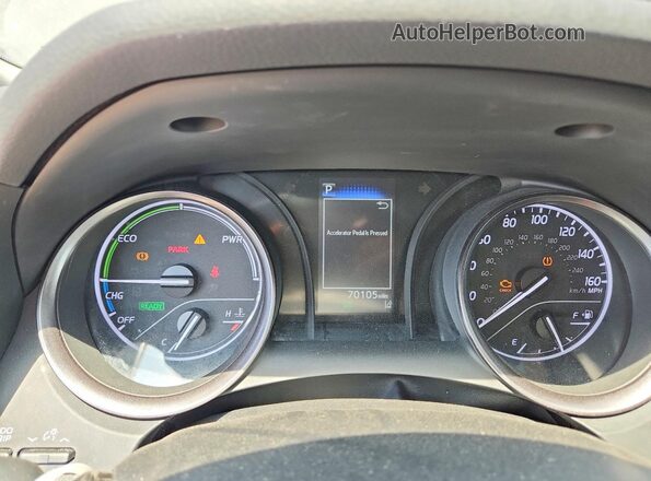 4T1G31AK7PU606244 2023 TOYOTA CAMRY Черный Вид щитка приборов