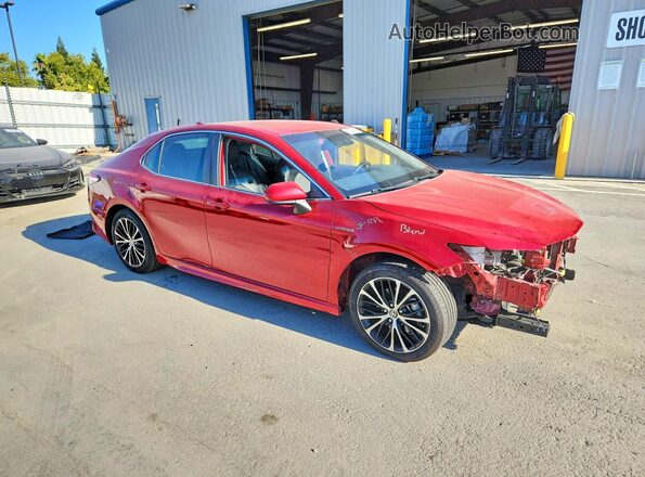 4T1G31AK9LU019490 2020 TOYOTA CAMRY Красный Передняя правая четверть