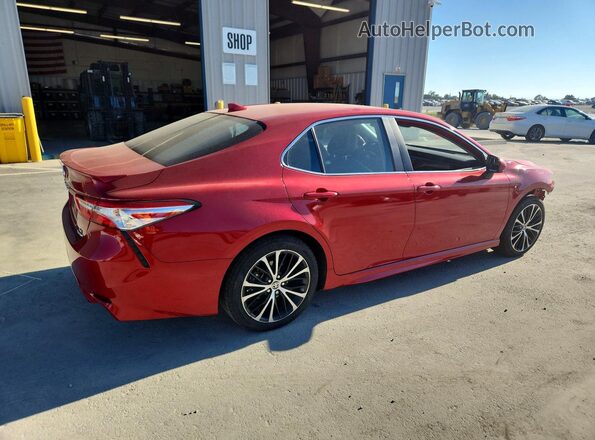 4T1G31AK9LU019490 2020 TOYOTA CAMRY Красный Задняя правая четверть