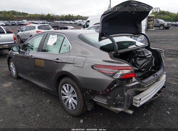 4T1H31AK6MU556288 2021 TOYOTA CAMRY Gray Rear left