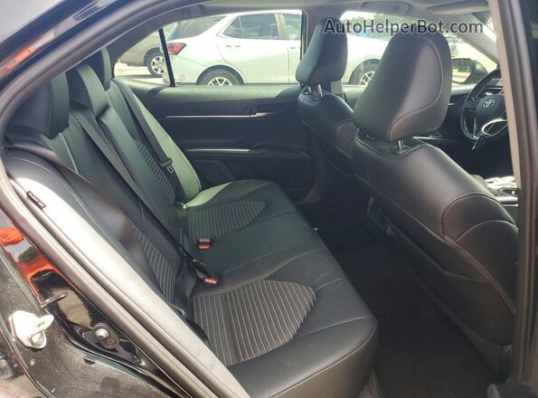 4T1J11BK8LU011231 2020 TOYOTA CAMRY Black Вид задніх сидінь
