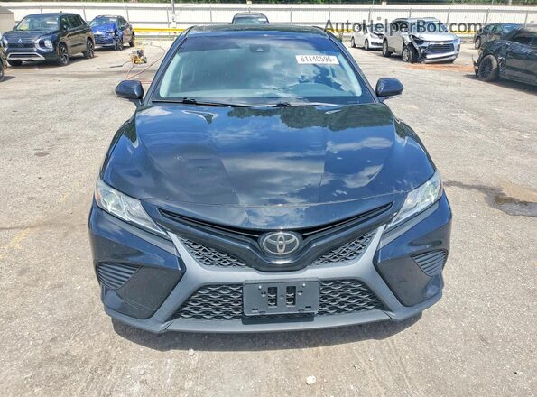 4T1J11BK8LU011231 2020 TOYOTA CAMRY Black Вид спереду